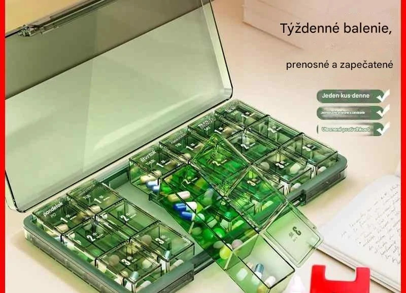 Týždenný dávkovač liekov
