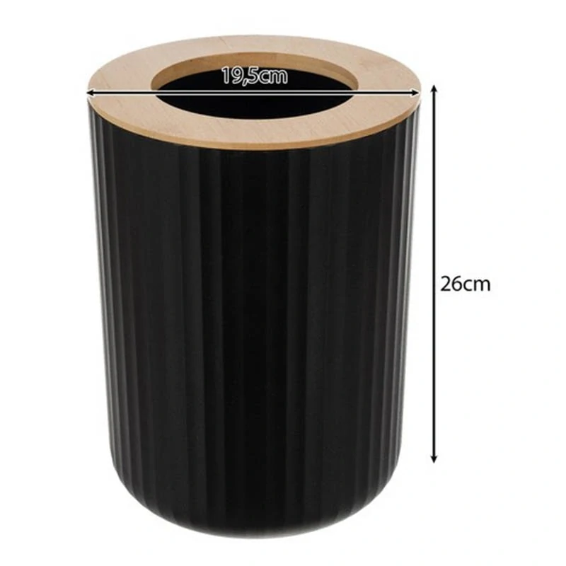 Kúpeľňová sada 6-dielna čierna