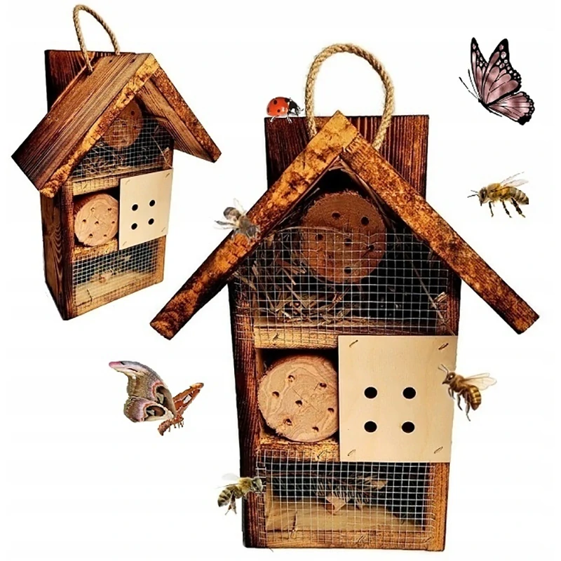 Ekologický dom - Hotel pre hmyz - 35 x 25 x 15cm