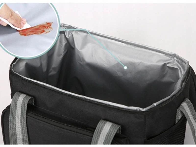 Termo taška 15L sivá