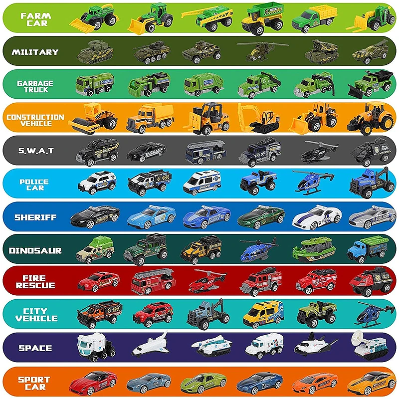 Oriate - Autíčka Mystery box 12ks - 1:64