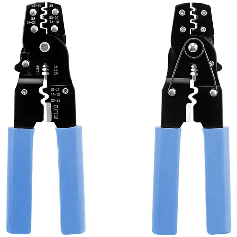Krimpovacie kliešte so strihačom káblov