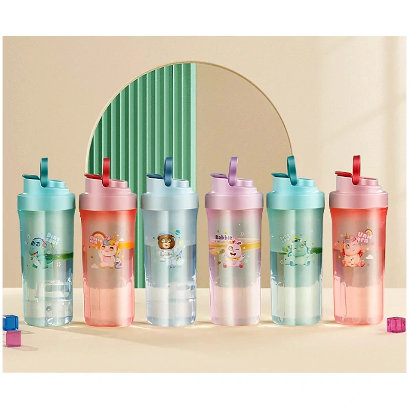 Detská fľaša 500 ml farebná