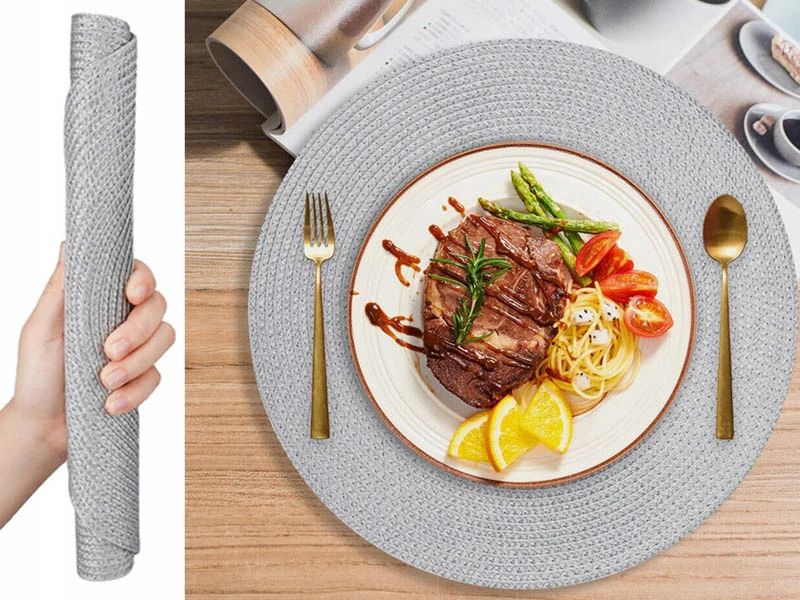 Prestieranie na stôl strieborné 38cm