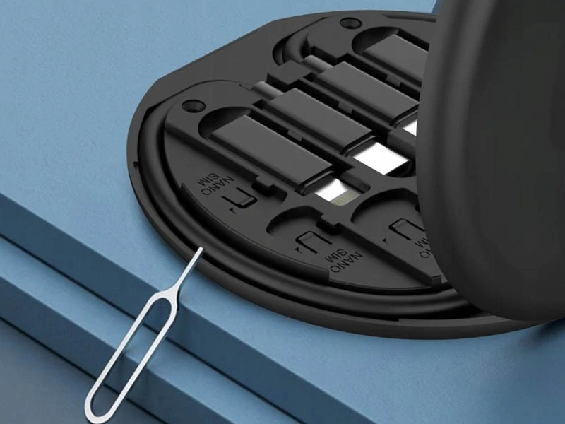 Univerzálny set adaptérov v puzdre 5v1 čierny