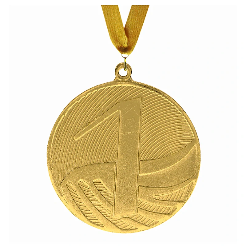 MD1291/G - 1.miesto : Medaila kovová zlatá 50 mm