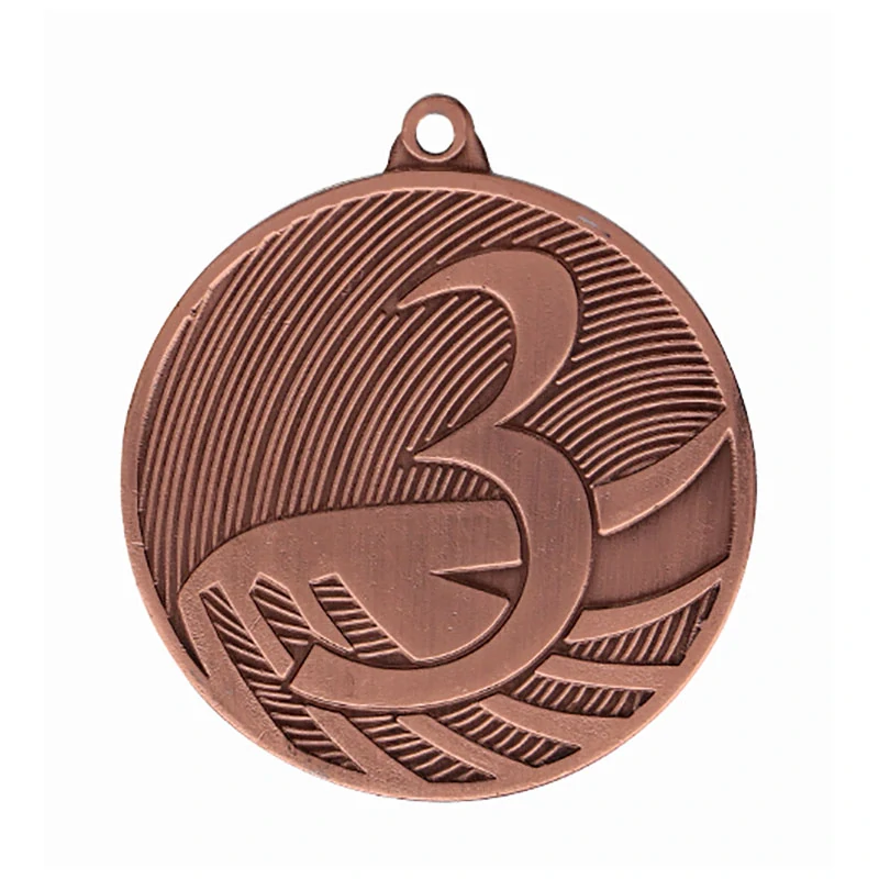 MD1291/B - 3.miesto : Medaila kovová bronzová 50 mm
