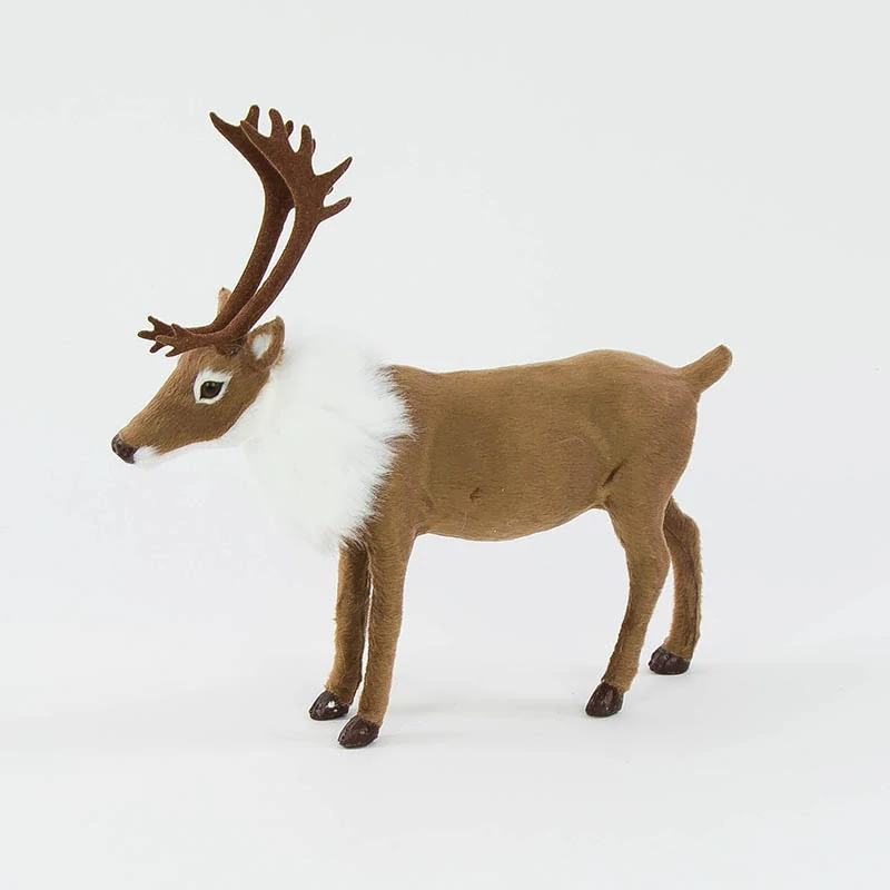 Sob hnedý - Vianočná dekorácia 12 x 11,5cm