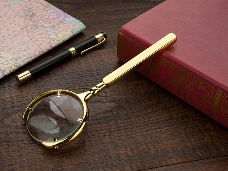 Elegantná lupa so 6x zväčšením