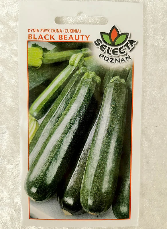 Tekvica Cuketa "Black Beauty" - 2g