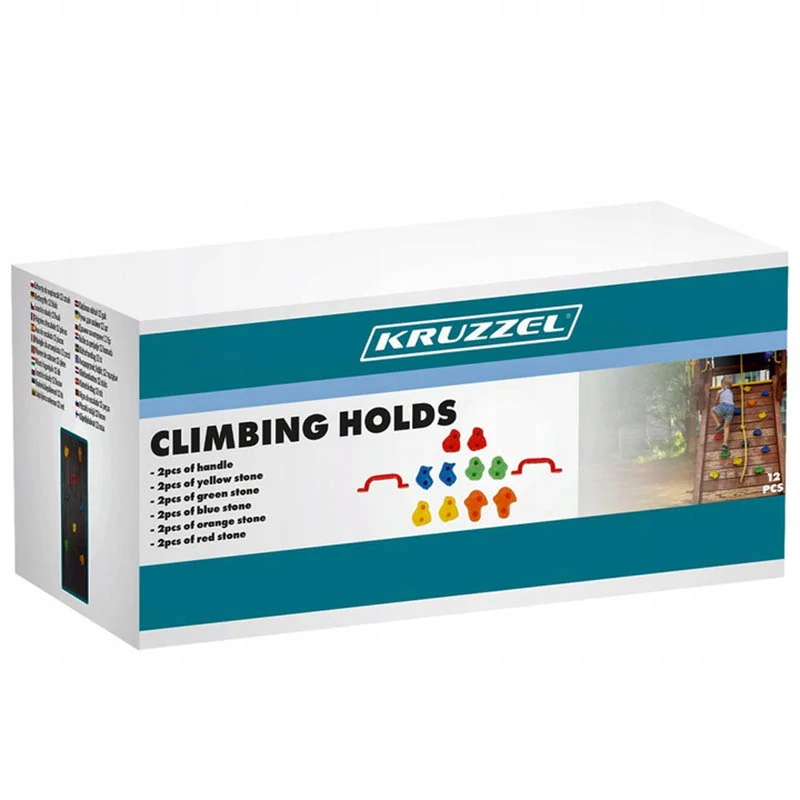 Lezecké kamene na detskú lezeckú stenu 12ks