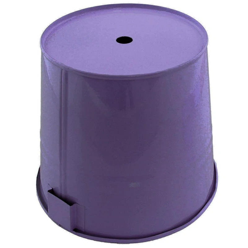 Kvetináč balkónový závesný 16cm fialový