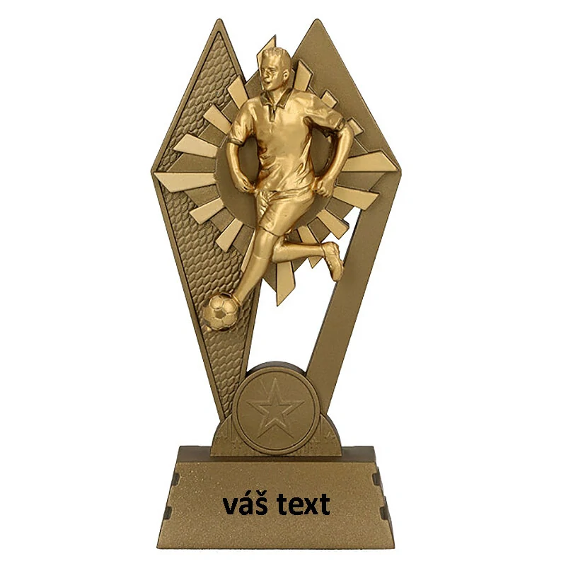 Trofej Futbal - Odlievaná soška: 17,5 cm