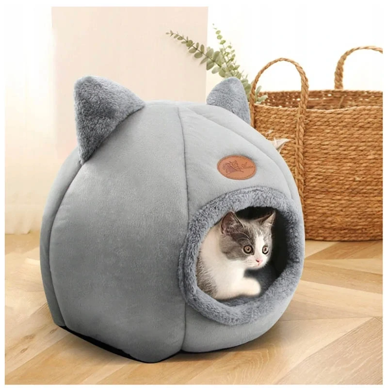 Domček pre zviera s pelechom 2v1 36x36cm