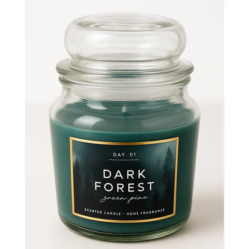 Vonná sviečka DARK FOREST – Green Pine | 390 g