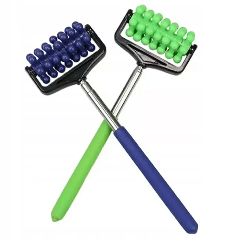 Masážny valček so škrabačkou na chrbát