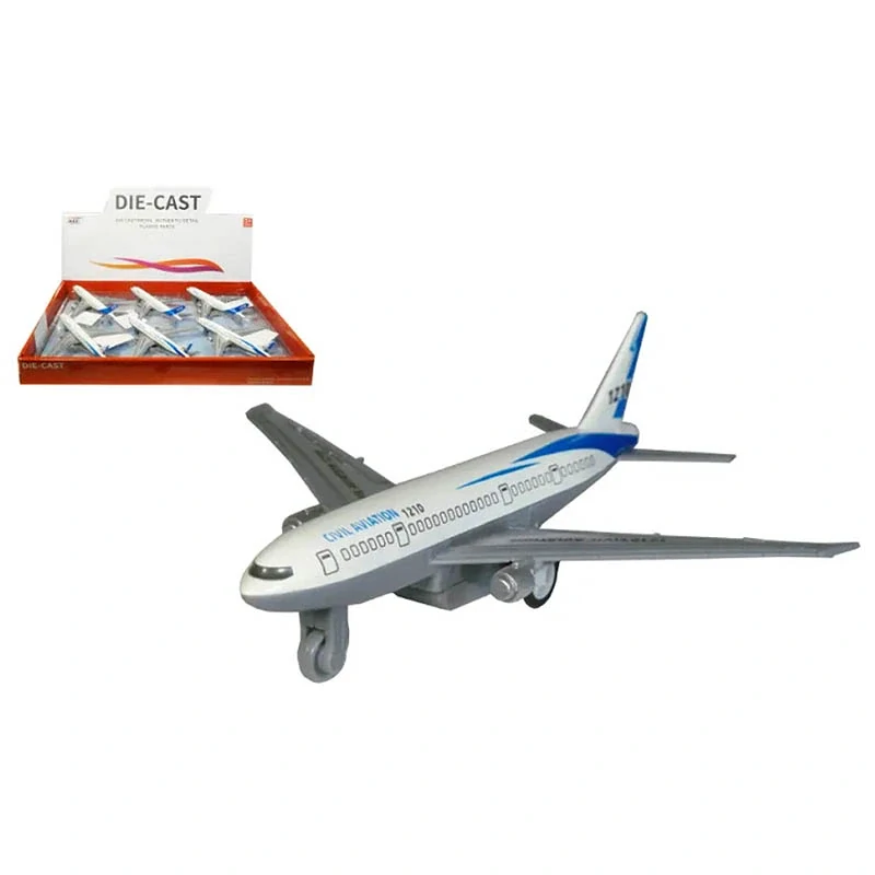 SWEDE - Lietadlo detské Civil Airliner: 14 x 14 cm