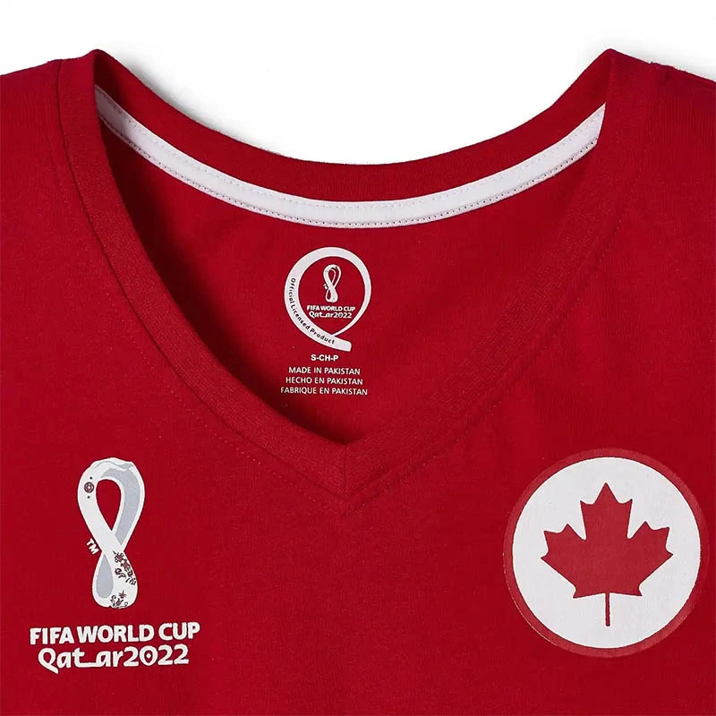 Dámske tričko Canada CORE – oficiálny dizajn FIFA World Cup™: veľkosť "M"