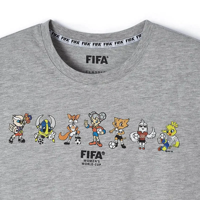 FIFA Women’s World Cup™ – sivé tričko s maskotmi: veľkosť "XL"