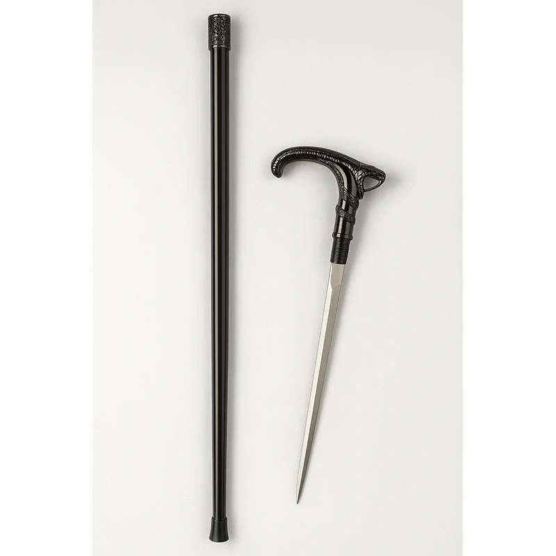 Kobra - Vychádzková palica s mečom – elegantný dizajn a tajná funkcia