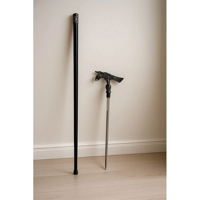 Orol - Vychádzková palica s mečom – elegantný dizajn a tajná funkcia