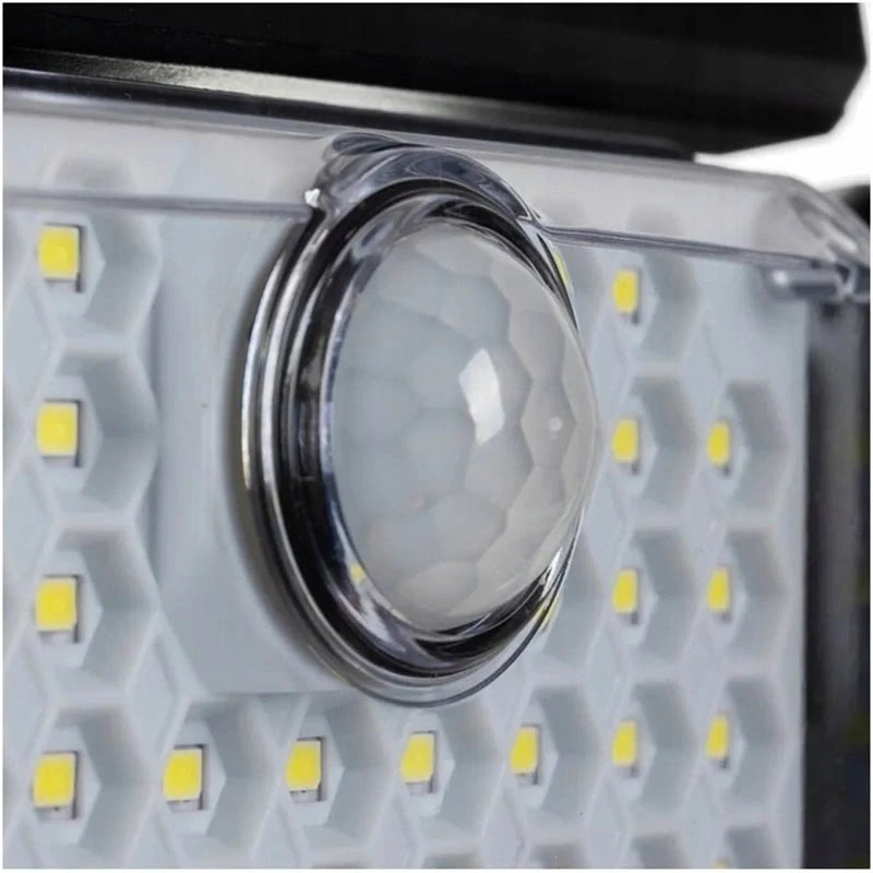 Solárna halogénová lampa 181LED so senzorom pohybu a súmraku