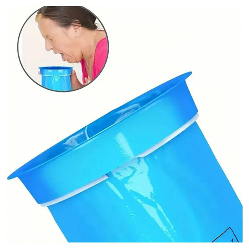 Jednorazové vrecká na zvracanie s výstužným golierom 1000 ml