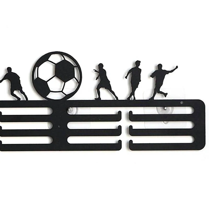 Kovový vešiak na medaily Futbal