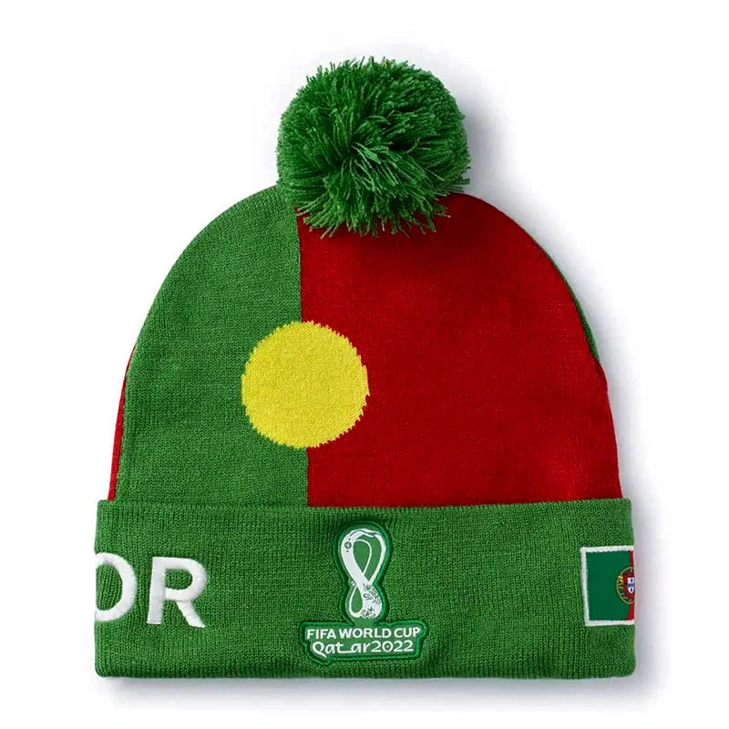 Portugal - Fanúšikovská čiapka FIFA: Športový dizajn s vlajkou krajiny - unisex