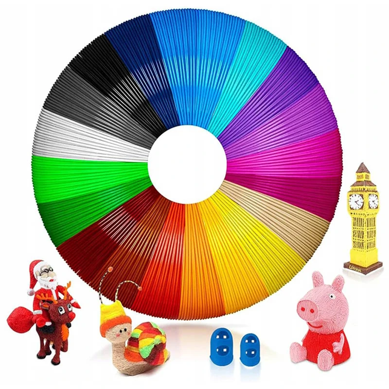 Náplne do 3D pera 20 farieb 400m