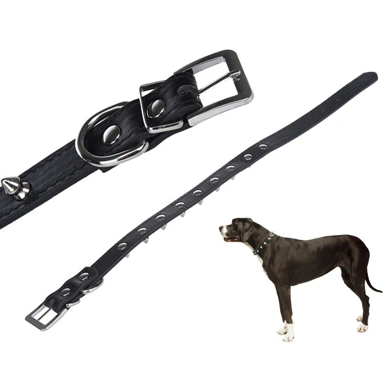 Obojok pre psa z ekokože nastaviteľný 38-49cm