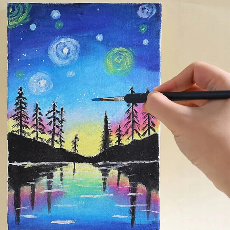 Sada precíznych umeleckých štetcov 11ks