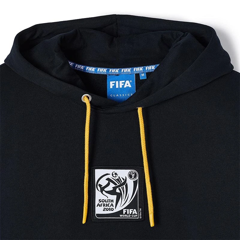 FIFA World Cup™ South Africa "2010 - lokanka s kapucňou čierna: veľkosť "M"