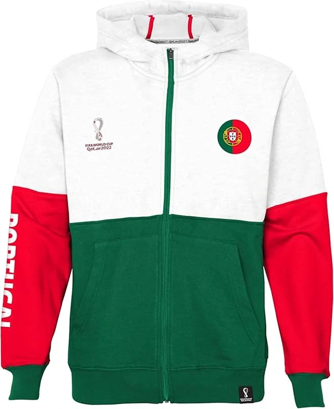 FIFA World Cup™ bunda – Portugal: unisex: veľkosť L 14-16 rokov