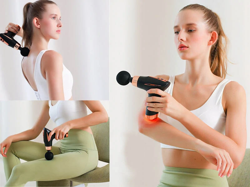 Masážna pištoľ s funkciou ohrevu CY-004