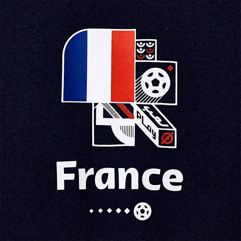 Tričko France CREW – oficiálny dizajn FIFA World Cup™: veľkosť "2XL"
