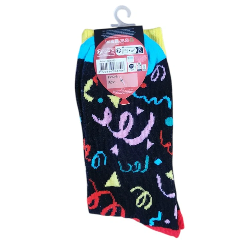 Ponožky unisex 36–41 - vzor Konfeti
