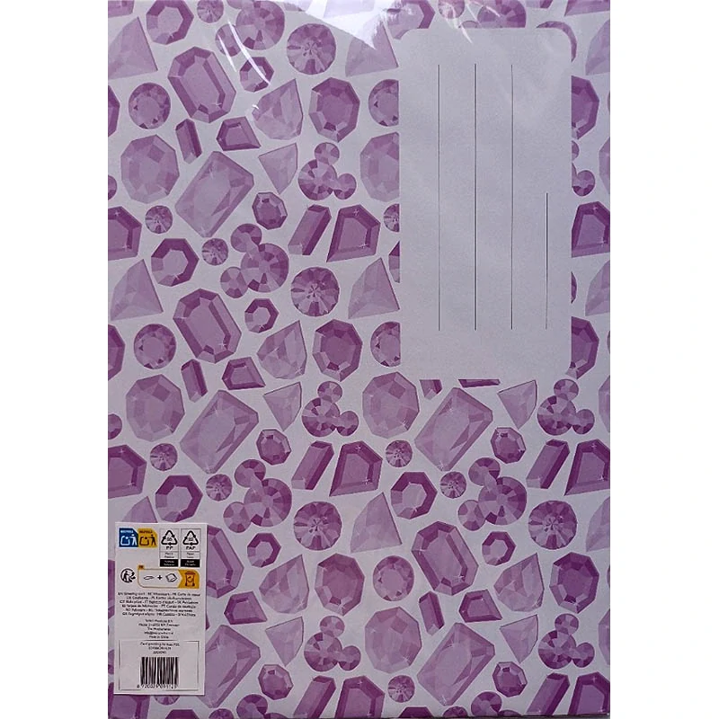 Pohľadnica gratulačná s obálkou A4 Minnie Mouse: Holografická