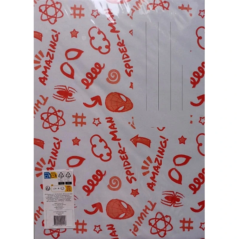 Pohľadnica gratulačná s obálkou A4 SpiderMan: Holografická