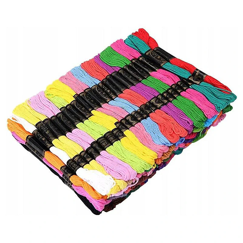 Vyšívacie nite mulina – sada 50 kusov