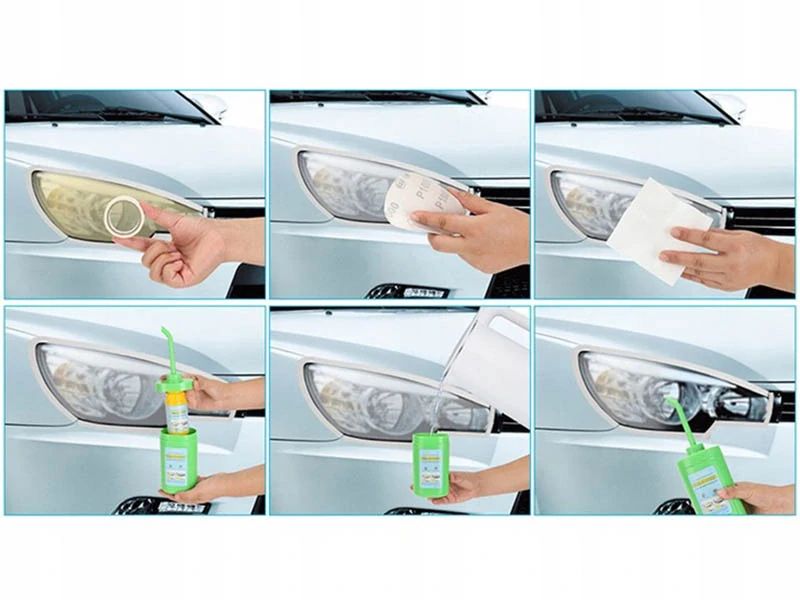 Sada na obnovu svetlometov v aute