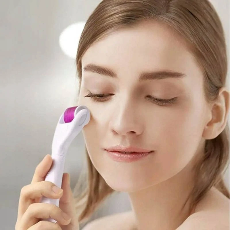 Derma roller na mezoterapiu mikroihlovú 6v1 – tvár, krk a telo