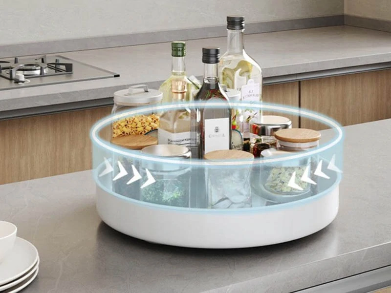 Otočný univerzálny organizér 25 cm do kuchyne a kúpeľne