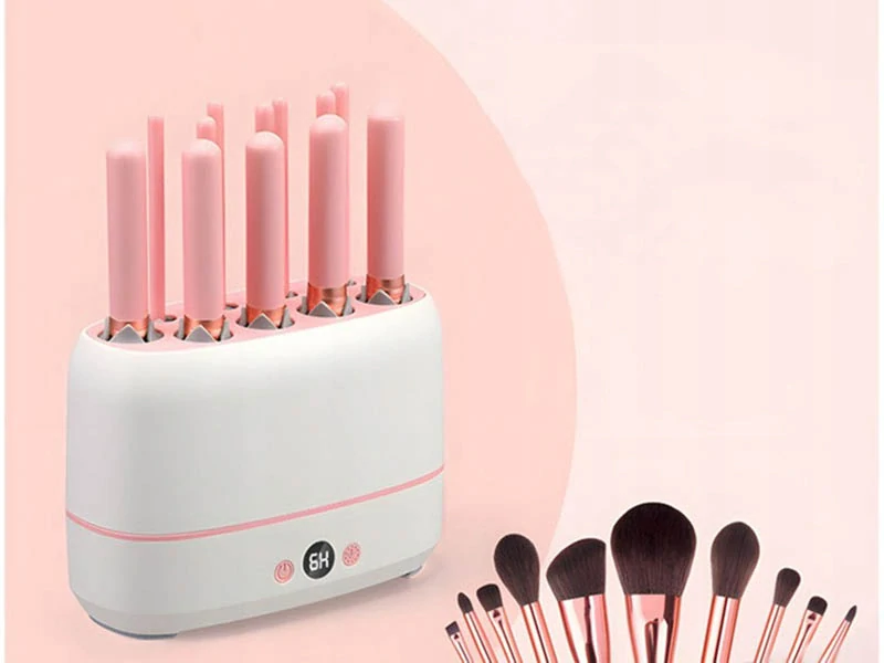 Elektrická sušička na štetce a hubky na líčenie s časovačom