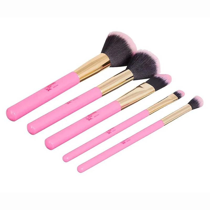 BARBIE - Sada 5 štetcov na make-up v krabičke