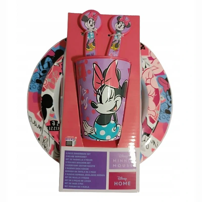 Detská jedálenská sada Disney Minnie Mouse