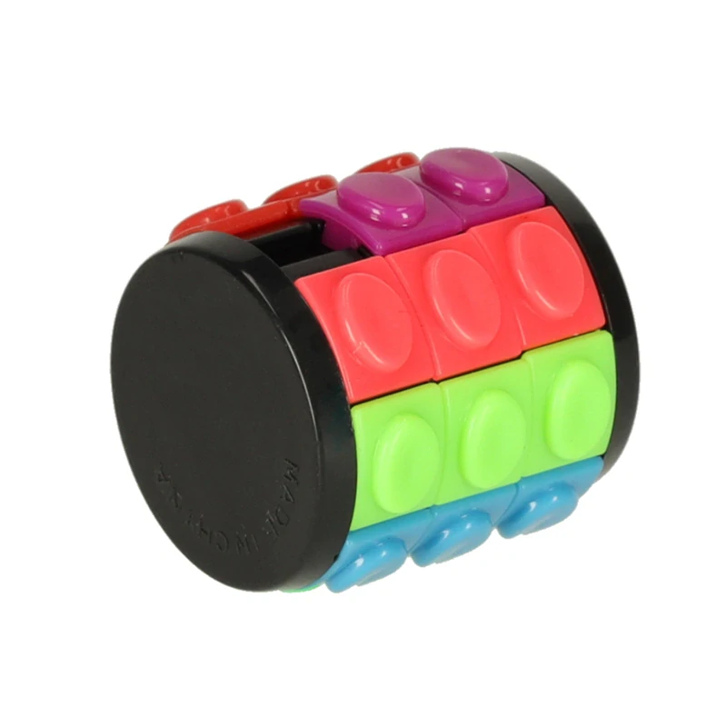 Hlavolam otočný logický valec 3-radový