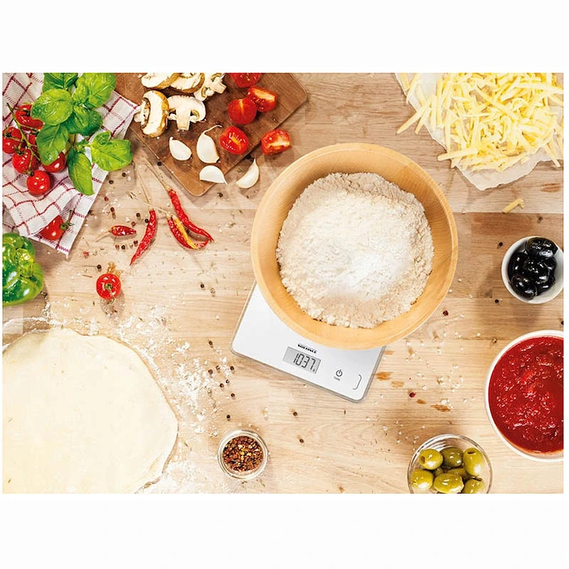 Kuchynská váha Soehnle biela 15 × 20 cm