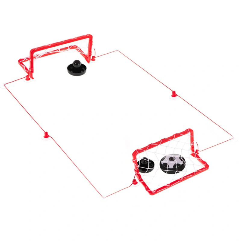 Lietajúca svietiaca lopta Hoverball s bránkami 11 cm