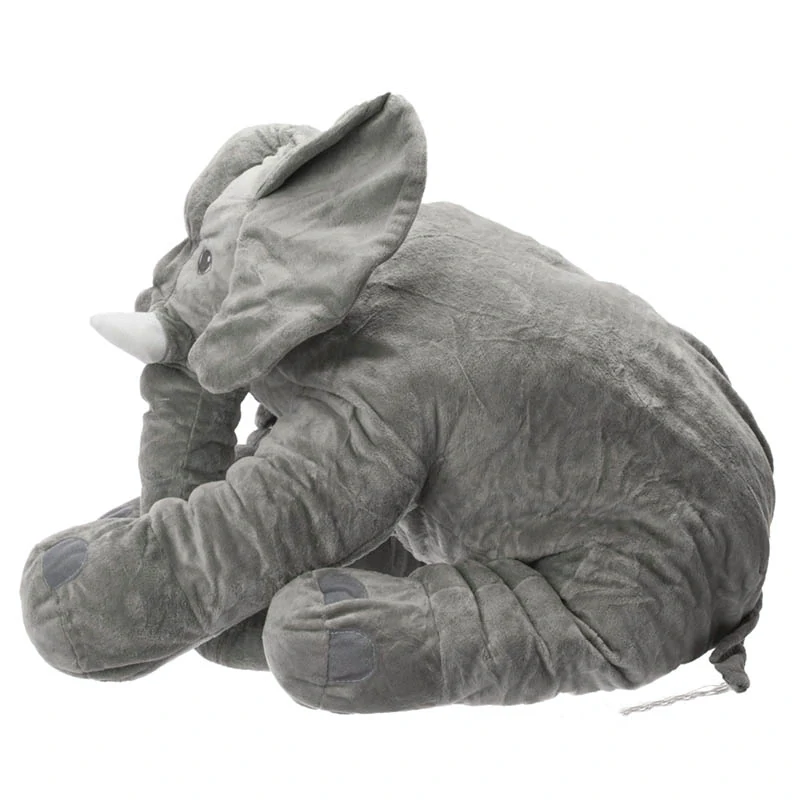 Plyšová hračka – slon sivý 60 cm